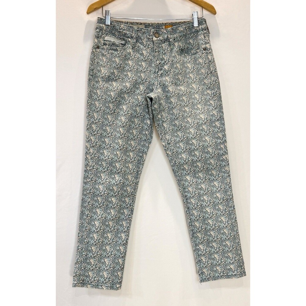 Anthropologie Floral Jeans Size 29x26 Pilcro and the Letterpress Stet Fit Skinny